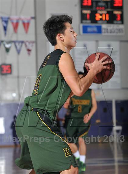 Thumbnail 3 in Kennedy vs. Capital Christian (St. Hope Elite Classic) photogallery.