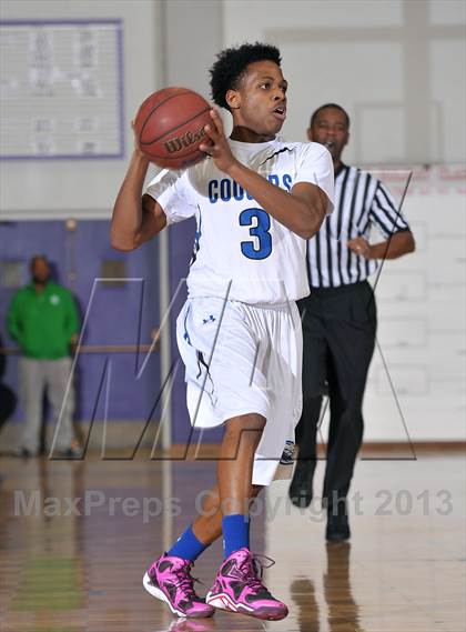 Thumbnail 1 in Kennedy vs. Capital Christian (St. Hope Elite Classic) photogallery.