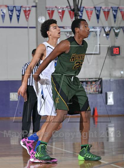 Thumbnail 2 in Kennedy vs. Capital Christian (St. Hope Elite Classic) photogallery.