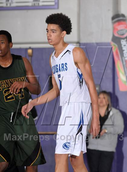 Thumbnail 2 in Kennedy vs. Capital Christian (St. Hope Elite Classic) photogallery.