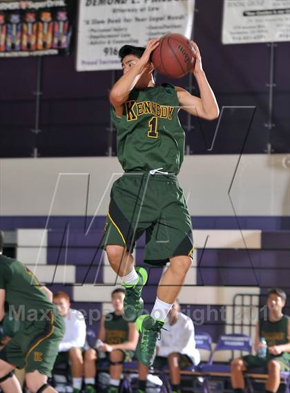 Thumbnail 1 in Kennedy vs. Capital Christian (St. Hope Elite Classic) photogallery.