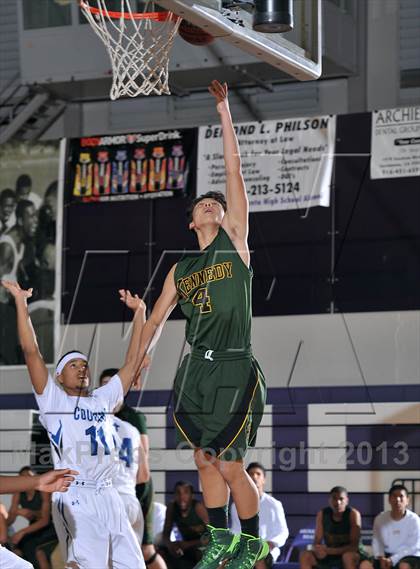 Thumbnail 1 in Kennedy vs. Capital Christian (St. Hope Elite Classic) photogallery.