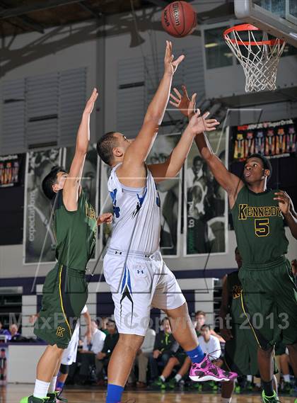 Thumbnail 3 in Kennedy vs. Capital Christian (St. Hope Elite Classic) photogallery.
