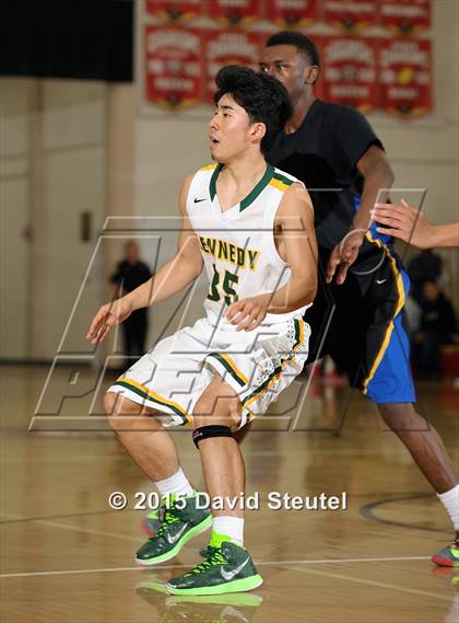 Thumbnail 1 in Newark Memorial vs. Kennedy (Father Kelly Tribute) photogallery.