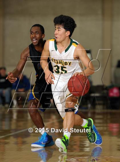 Thumbnail 1 in Newark Memorial vs. Kennedy (Father Kelly Tribute) photogallery.