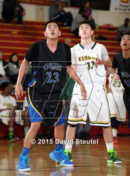 Thumbnail 1 in Newark Memorial vs. Kennedy (Father Kelly Tribute) photogallery.