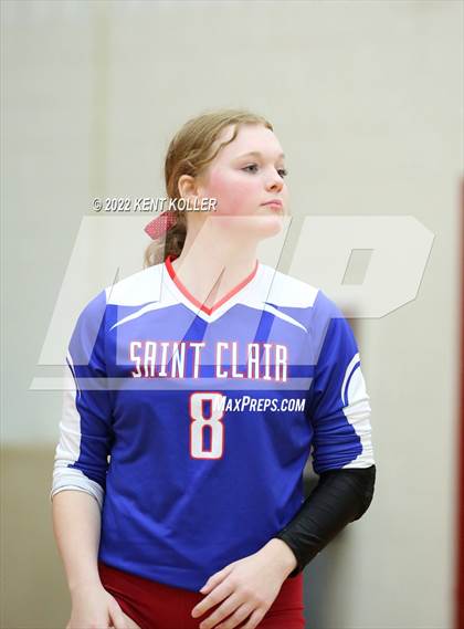 Thumbnail 1 in St. Clair vs Rochester (Chippewa Valley Tournament) photogallery.