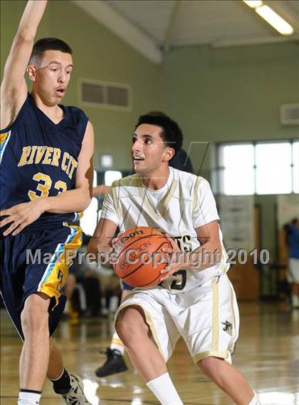Thumbnail 1 in River City vs. Pioneer (Ram Jam Winter Classic) photogallery.