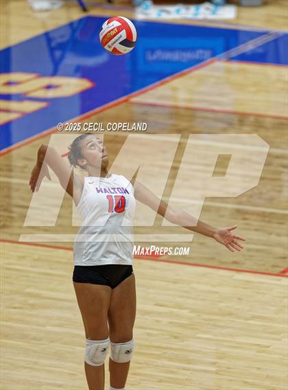 Thumbnail 3 in Buford @ Walton (GHSA AAAAAA State Volleyball Quarterfinal) photogallery.