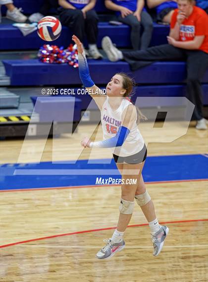 Thumbnail 2 in Buford @ Walton (GHSA AAAAAA State Volleyball Quarterfinal) photogallery.