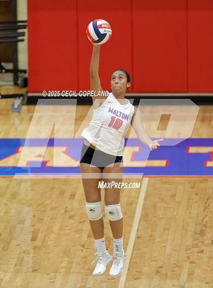 Thumbnail 2 in Buford @ Walton (GHSA AAAAAA State Volleyball Quarterfinal) photogallery.