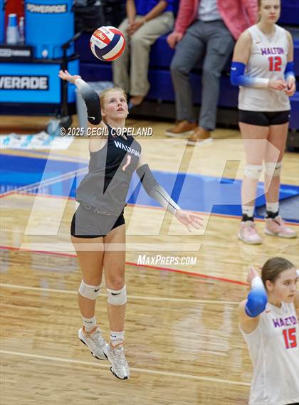 Thumbnail 2 in Buford @ Walton (GHSA AAAAAA State Volleyball Quarterfinal) photogallery.