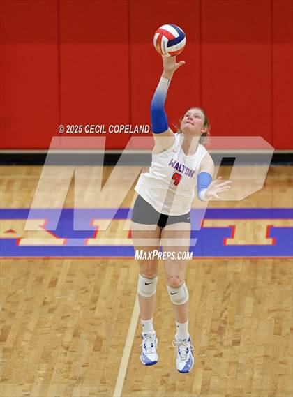 Thumbnail 1 in Buford @ Walton (GHSA AAAAAA State Volleyball Quarterfinal) photogallery.