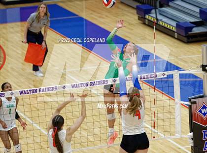 Thumbnail 2 in Buford @ Walton (GHSA AAAAAA State Volleyball Quarterfinal) photogallery.