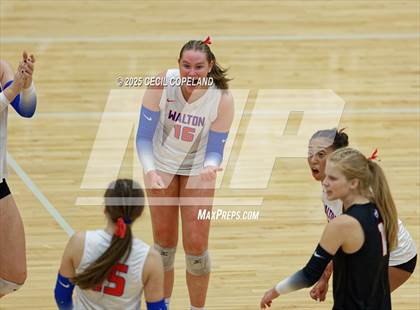 Thumbnail 1 in Buford @ Walton (GHSA AAAAAA State Volleyball Quarterfinal) photogallery.