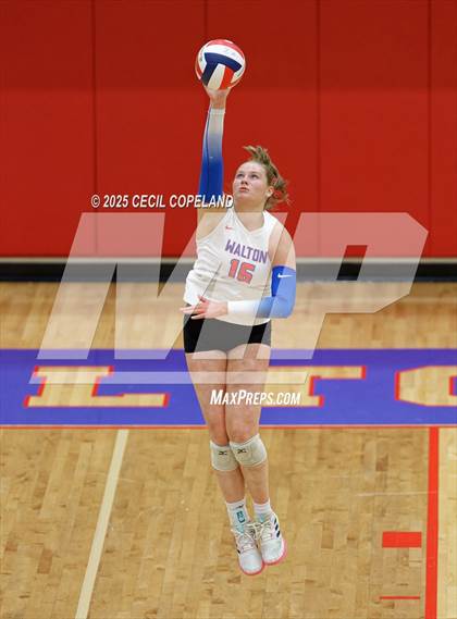 Thumbnail 1 in Buford @ Walton (GHSA AAAAAA State Volleyball Quarterfinal) photogallery.