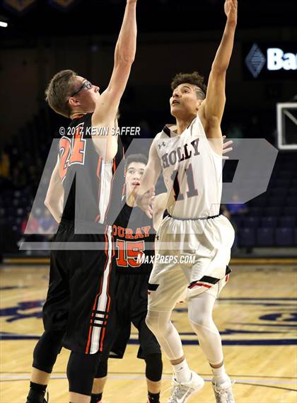 Thumbnail 1 in Holly vs. Ouray  (CHSAA 1A Final) photogallery.