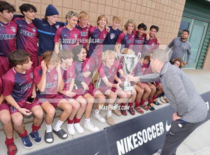 Thumbnail 1 in Perry vs. San Pasqual (27th Annual SoCal Soccer Classic) photogallery.