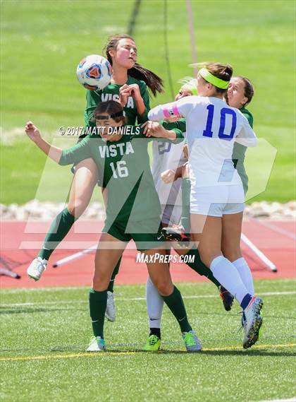 Thumbnail 3 in Mountain Vista vs. Grandview (CHSAA 5A Semifinal) photogallery.
