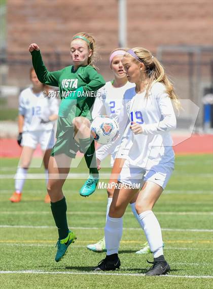Thumbnail 3 in Mountain Vista vs. Grandview (CHSAA 5A Semifinal) photogallery.