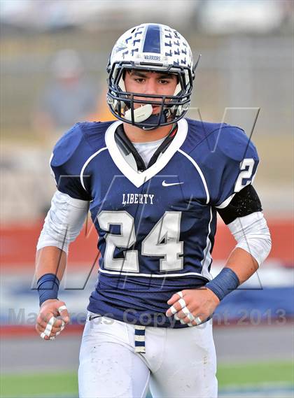 Thumbnail 1 in Central Catholic @ Liberty Christian (TAPPS D1 Playoff) photogallery.