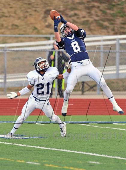 Thumbnail 3 in Central Catholic @ Liberty Christian (TAPPS D1 Playoff) photogallery.