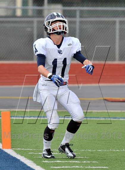 Thumbnail 2 in Central Catholic @ Liberty Christian (TAPPS D1 Playoff) photogallery.