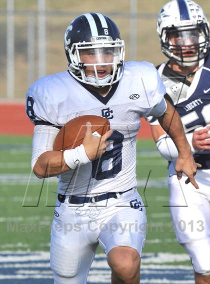Thumbnail 1 in Central Catholic @ Liberty Christian (TAPPS D1 Playoff) photogallery.