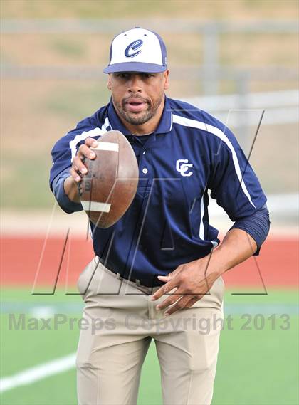 Thumbnail 3 in Central Catholic @ Liberty Christian (TAPPS D1 Playoff) photogallery.