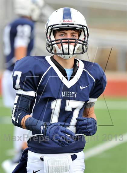 Thumbnail 1 in Central Catholic @ Liberty Christian (TAPPS D1 Playoff) photogallery.