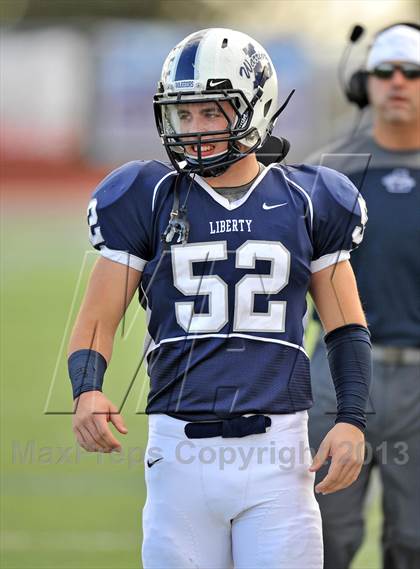 Thumbnail 1 in Central Catholic @ Liberty Christian (TAPPS D1 Playoff) photogallery.