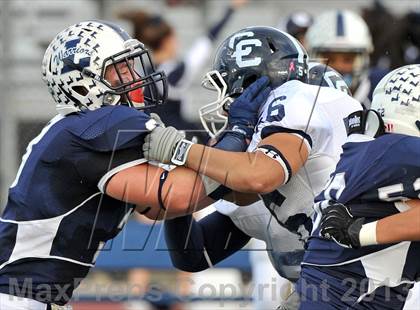 Thumbnail 2 in Central Catholic @ Liberty Christian (TAPPS D1 Playoff) photogallery.
