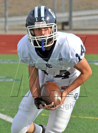 Thumbnail 1 in Central Catholic @ Liberty Christian (TAPPS D1 Playoff) photogallery.