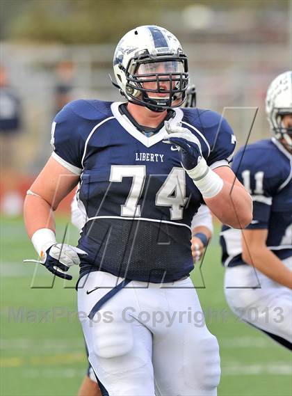 Thumbnail 1 in Central Catholic @ Liberty Christian (TAPPS D1 Playoff) photogallery.