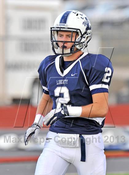Thumbnail 2 in Central Catholic @ Liberty Christian (TAPPS D1 Playoff) photogallery.