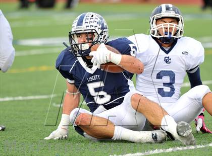 Thumbnail 2 in Central Catholic @ Liberty Christian (TAPPS D1 Playoff) photogallery.