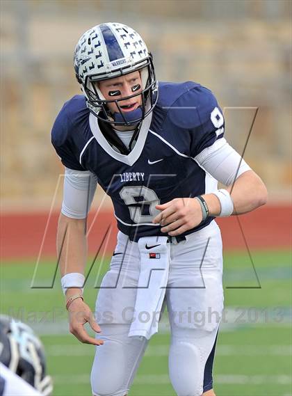 Thumbnail 2 in Central Catholic @ Liberty Christian (TAPPS D1 Playoff) photogallery.