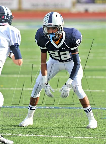 Thumbnail 1 in Central Catholic @ Liberty Christian (TAPPS D1 Playoff) photogallery.