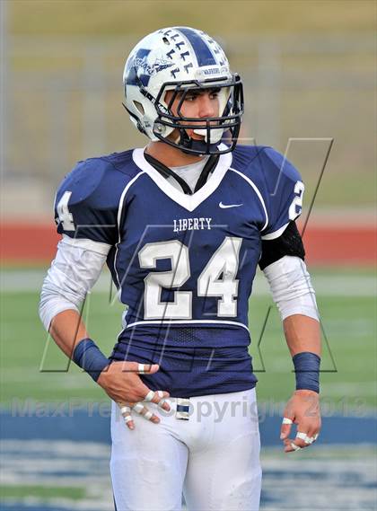 Thumbnail 3 in Central Catholic @ Liberty Christian (TAPPS D1 Playoff) photogallery.