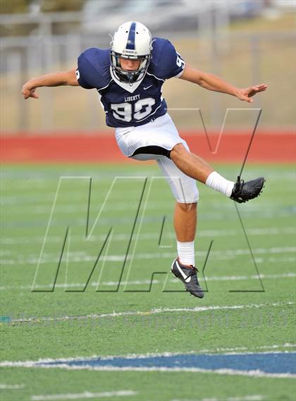Thumbnail 1 in Central Catholic @ Liberty Christian (TAPPS D1 Playoff) photogallery.
