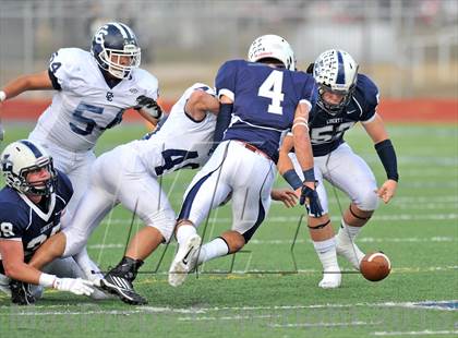 Thumbnail 3 in Central Catholic @ Liberty Christian (TAPPS D1 Playoff) photogallery.