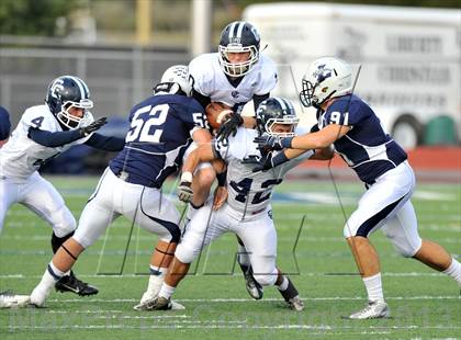 Thumbnail 2 in Central Catholic @ Liberty Christian (TAPPS D1 Playoff) photogallery.