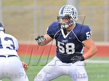 Thumbnail 1 in Central Catholic @ Liberty Christian (TAPPS D1 Playoff) photogallery.