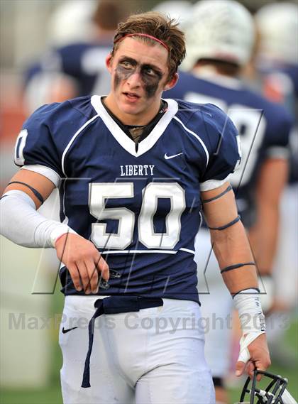 Thumbnail 3 in Central Catholic @ Liberty Christian (TAPPS D1 Playoff) photogallery.