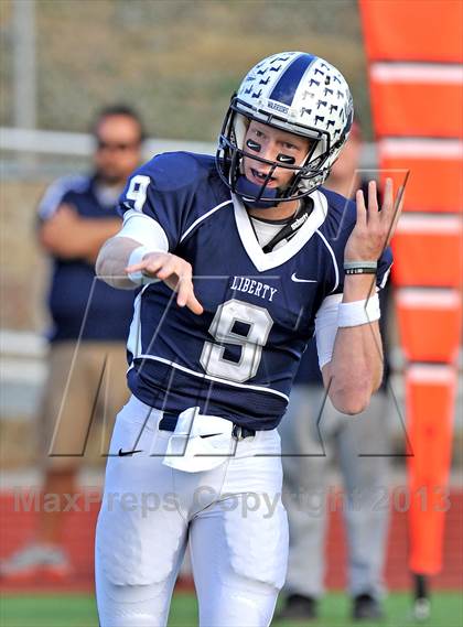 Thumbnail 2 in Central Catholic @ Liberty Christian (TAPPS D1 Playoff) photogallery.
