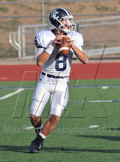 Thumbnail 3 in Central Catholic @ Liberty Christian (TAPPS D1 Playoff) photogallery.