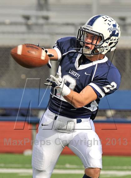 Thumbnail 2 in Central Catholic @ Liberty Christian (TAPPS D1 Playoff) photogallery.