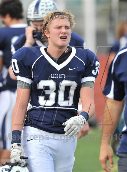 Thumbnail 1 in Central Catholic @ Liberty Christian (TAPPS D1 Playoff) photogallery.