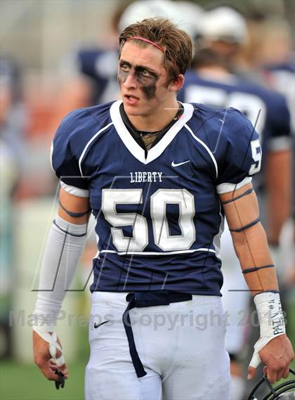 Thumbnail 1 in Central Catholic @ Liberty Christian (TAPPS D1 Playoff) photogallery.