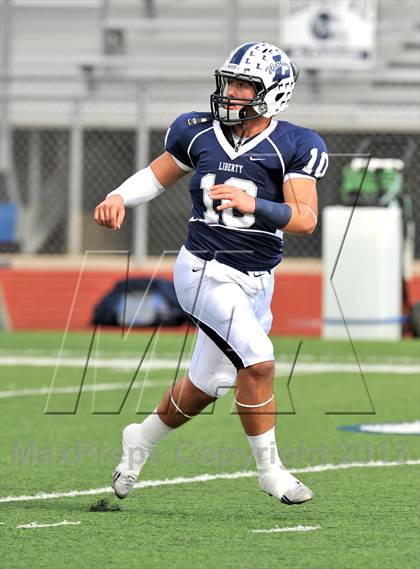 Thumbnail 3 in Central Catholic @ Liberty Christian (TAPPS D1 Playoff) photogallery.